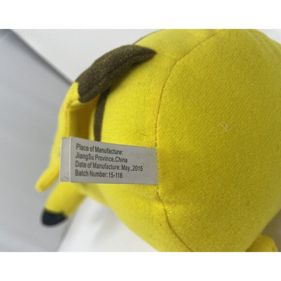 2015 Pikachu Pokemon Toy‎ Factory Plush Stuffed Animal 8" - Picture 7 of 8
